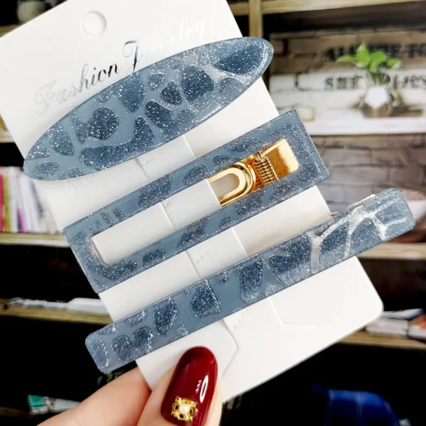 2/3pcs Hair Clip Set Acetate Hairpin Women Hair Accessories Jewelry Korean Femme Barrettes Hairgrip For Woman Girls Headwear - Image 63