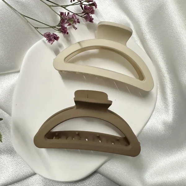 Women Hair Claw Clips Korea Coffee Beige Acrylic Large Hair Claw Hairpin Geometric Barrettes Crab Girl Headwear Hair Accessories - Image 54