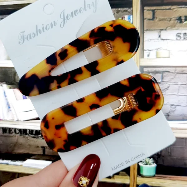 2/3pcs Hair Clip Set Acetate Hairpin Women Hair Accessories Jewelry Korean Femme Barrettes Hairgrip For Woman Girls Headwear - Image 25