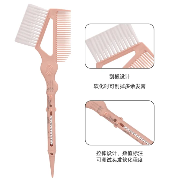 Locatable Coloring Hair Dye Brushes Plastic Easy Clean Mixing Bowl  Salon Barber Tinting Brush Hairdressing Haircut Accessories - Image 4