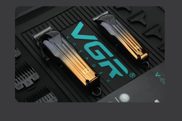 VGR 646 Hair Trimmer Professional USB Hair Clipper Rechargeable Hair Cutting Machine Barber Hair Trimmer Set LED Trimmer for Men - Image 17