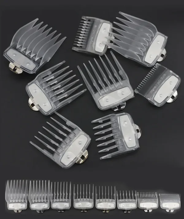 8pcs/set Professional Barber Hair Clipper Guide Combs For Wahl Trimmer Attachment Hair Cutting Limited Comb Salon Haircut Tools - Image 38