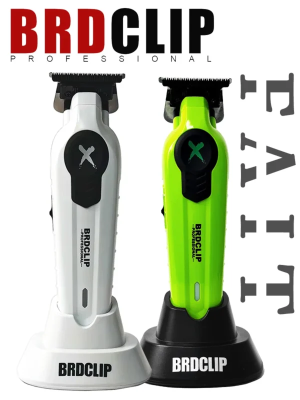 New 2025 BRDCLIP FA1T Green Professional Hair Trimmer Barber Carving Gradient Finish Machine Electric Clipper with Charger Stand - Image 17