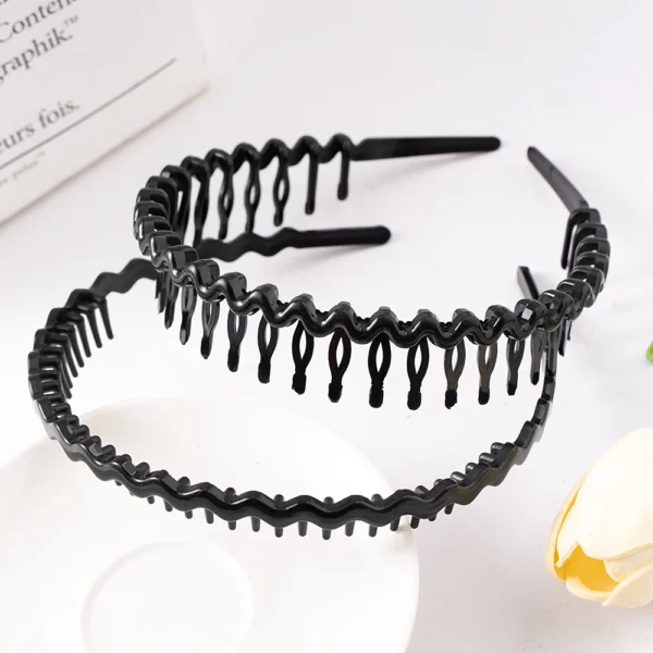 Fashion Pearl Non-Slip Rhinestone Hairbands Elastic Flower Women Hair Hoop Bands Headband Bezel Girls Hair Accessories Headdress - Image 27