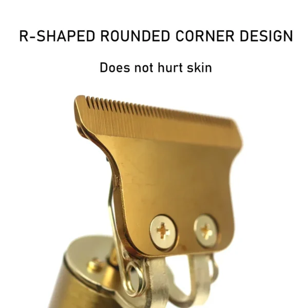 Professional T9 Hair Trimmer Machine Metal Body Beard Trimmer for Men Stainless Steel Blade Hair Clipper Beard Trimmer - Image 4