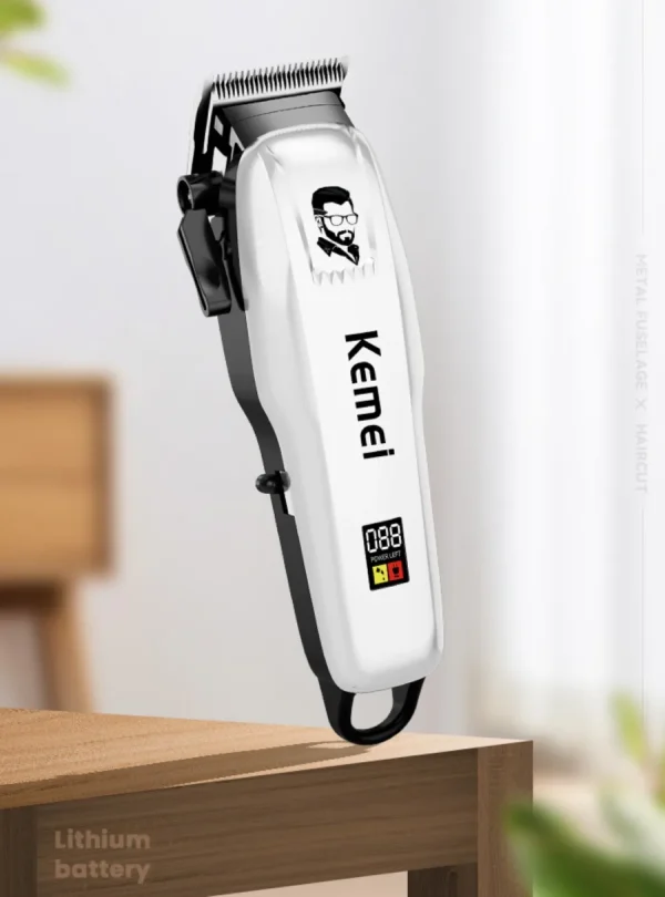 Kemei Professional Hair Clipper Rechargeable Hair Trimmer For Men Shaver Hair Cutting Machine Barber Accessories Cut Machin - Image 11