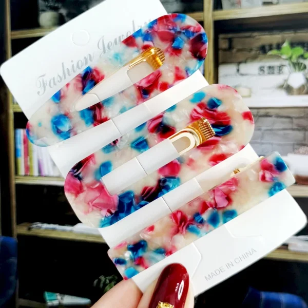 2/3pcs Hair Clip Set Acetate Hairpin Women Hair Accessories Jewelry Korean Femme Barrettes Hairgrip For Woman Girls Headwear - Image 32