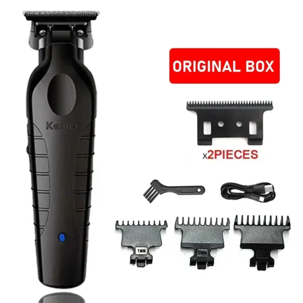 Kemei KM-2299 Hair Trimmer Machine Men's Haircut Machine Hair Clipper Professional Cutter Hair Cutting Machine Clipper - Image 10