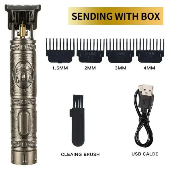 Professional Hair Cutting Machine Wireless Electric Hair Clipper Beard Shaver Men Hair Trimmer Barber For Men Haircut Style - Image 12