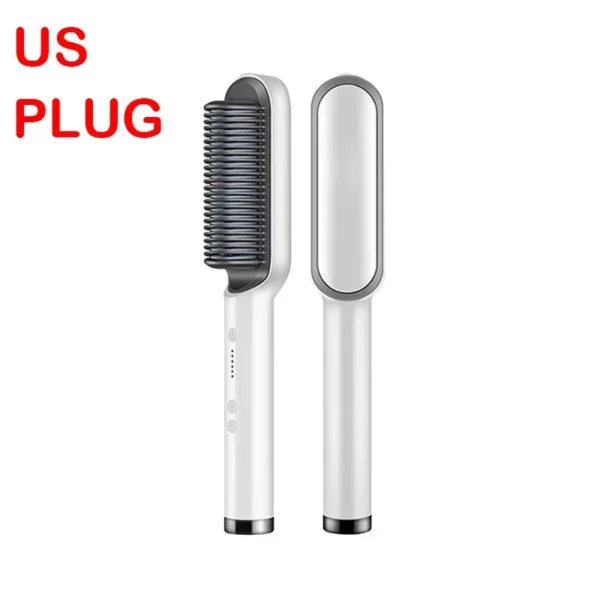 Hair Straightener Professional Quick Heated Electric Hot Comb Hair Straightener Personal Care Multifunctional Hairstyle Brush - Image 10