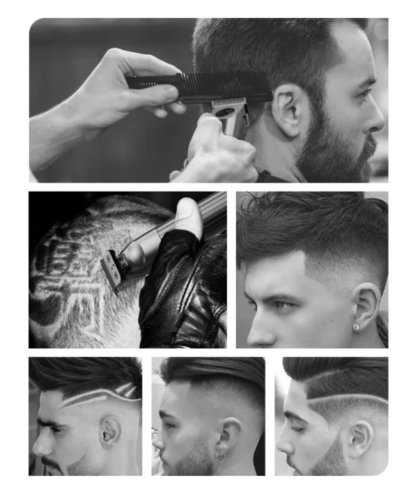 M8F MADESHOW Hair Clippers for Men,Barber Clippers Set,Mens Cordless wireless Hair Clipper for Barbers Haircut Kit Fade - Image 22