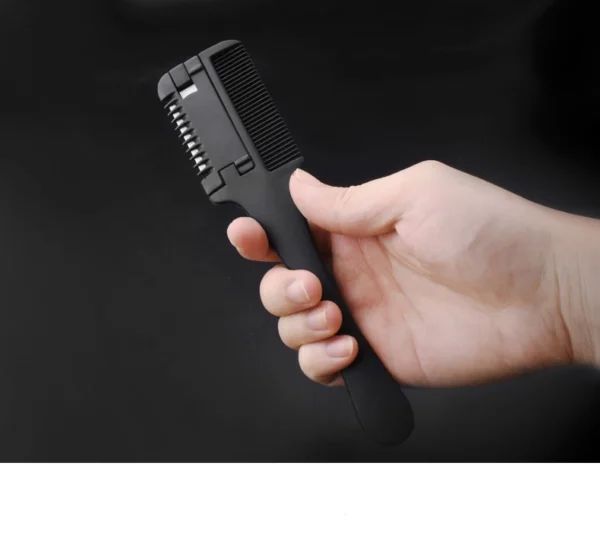 1pc Hair Cutting Comb Hair Brushes with Razor Blades Hair Trimmer Cutting Thinning Tools Barbershop Hair Salon Styling Tool Comb - Image 35