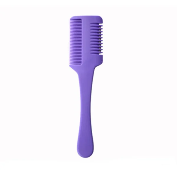 1pc Hair Cutting Comb Hair Brushes with Razor Blades Hair Trimmer Cutting Thinning Tools Barbershop Hair Salon Styling Tool Comb - Image 19