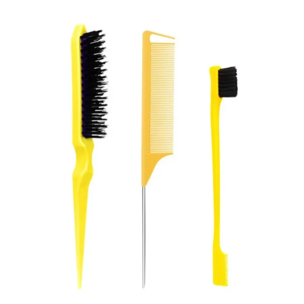 3pcs/lot Double Sided Edge Control Hair Comb Hair Styling Hair Brush Accessories New Brush Comb Styling Partition Comb - Image 9