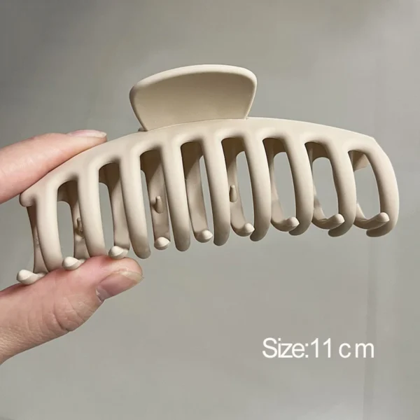 Women Hair Claw Clips Korea Coffee Beige Acrylic Large Hair Claw Hairpin Geometric Barrettes Crab Girl Headwear Hair Accessories - Image 37