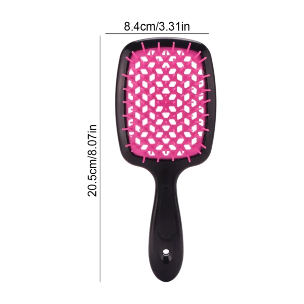 Air Cushion Comb Tangled Hair Comb Hair Brush Massage Anti-static Hollow Out Wet Curly Hair Brushes Barber Styling Tool - Image 6