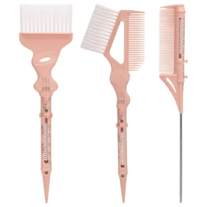 Locatable Coloring Hair Dye Brushes Plastic Easy Clean Mixing Bowl  Salon Barber Tinting Brush Hairdressing Haircut Accessories