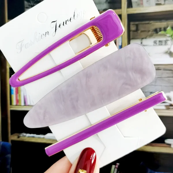 2/3pcs Hair Clip Set Acetate Hairpin Women Hair Accessories Jewelry Korean Femme Barrettes Hairgrip For Woman Girls Headwear - Image 15