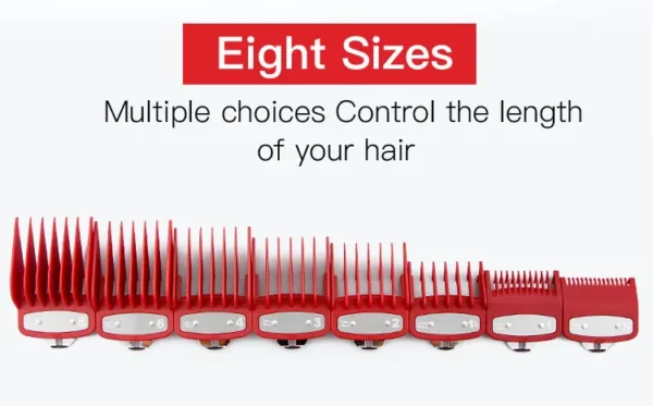 8pcs/set Professional Barber Hair Clipper Guide Combs For Wahl Trimmer Attachment Hair Cutting Limited Comb Salon Haircut Tools - Image 37