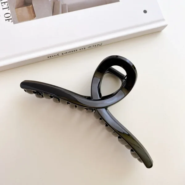 Women Hair Claw Clips Korea Coffee Beige Acrylic Large Hair Claw Hairpin Geometric Barrettes Crab Girl Headwear Hair Accessories - Image 30