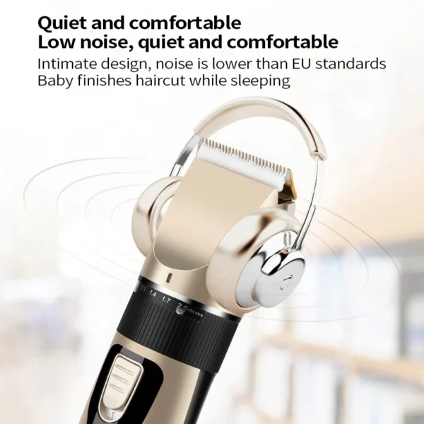 Home Electric Hair Clipper Set, Low Noise and Long Battery Life Hair Trimmer, USB Rechargeable Shaver and Hair Cutting Tool. - Image 24