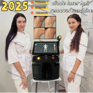 3000W High Power Ice Cooling 755 808 1064 Device Diode Laser Epilator Wavelength Painless 808nm Hair Removal Machine
