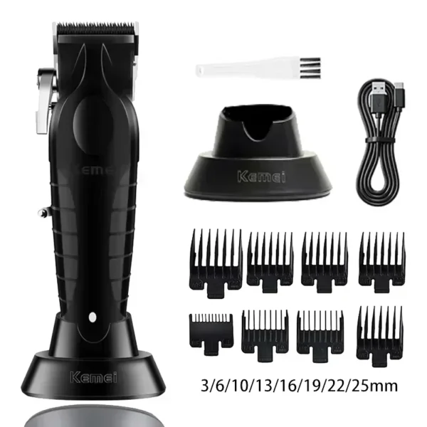 Kemei Hair Clipper Kit KM-2296 KM-2299 KM-1102 Men's Electric Hair Trimmer Machine Professional Hair Cutting Machine Clipper - Image 23