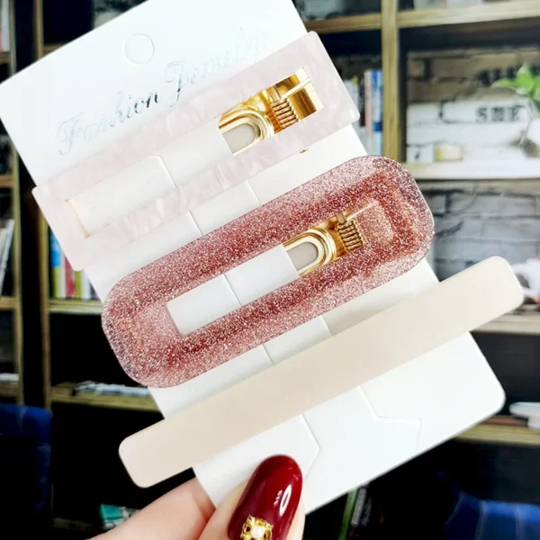 2/3pcs Hair Clip Set Acetate Hairpin Women Hair Accessories Jewelry Korean Femme Barrettes Hairgrip For Woman Girls Headwear - Image 18
