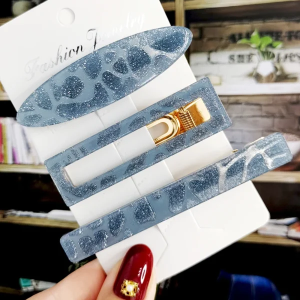 2/3pcs Hair Clip Set Acetate Hairpin Women Hair Accessories Jewelry Korean Femme Barrettes Hairgrip For Woman Girls Headwear - Image 43