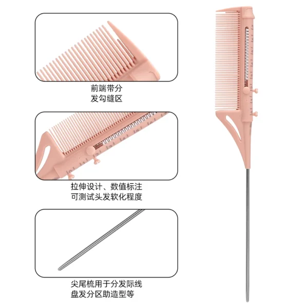 Locatable Coloring Hair Dye Brushes Plastic Easy Clean Mixing Bowl  Salon Barber Tinting Brush Hairdressing Haircut Accessories - Image 5