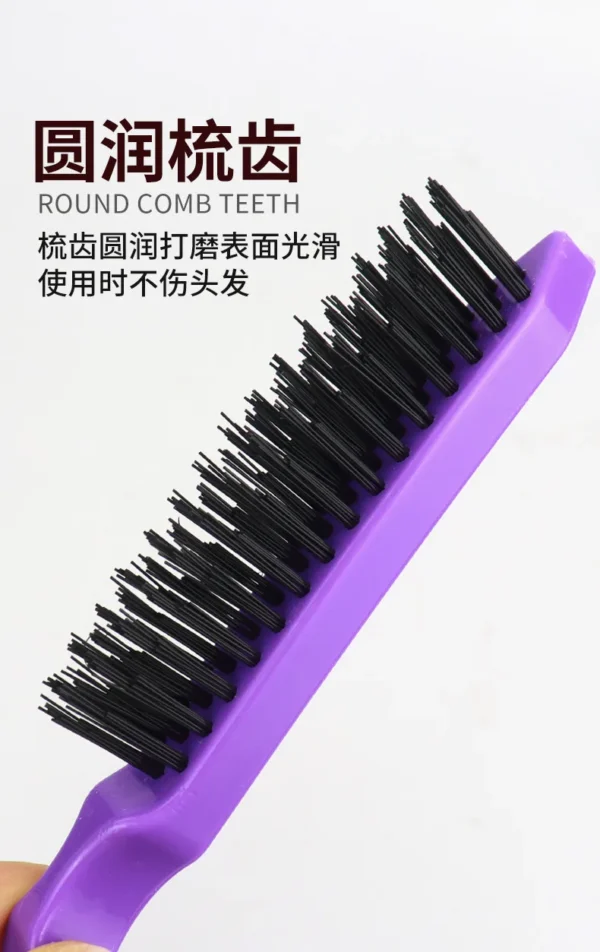 Explosive Three Rows of Bristle Comb Coiffure Curly Hair Fluffy Comb Evening Styling Comb Studio Pointed Tail  Для Волос - Image 18