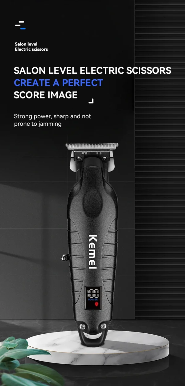 Kemei Hair Clipper Kit for Men, Electric Shaver, Hair Trimmer, Professional Cutting Machine, KM-2290, KM-2293, KM-1102 - Image 23