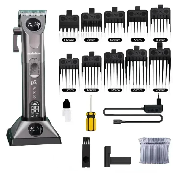 M8F MADESHOW Hair Clippers for Men,Barber Clippers Set,Mens Cordless wireless Hair Clipper for Barbers Haircut Kit Fade - Image 10