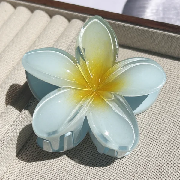 1/2/3 Pcs Hawaiian Gradient Flower Hair Claw Clip Women Fashion Large Hair Clip Girls Hairpin Barrettes Bohemia Hair Accessories - Image 23