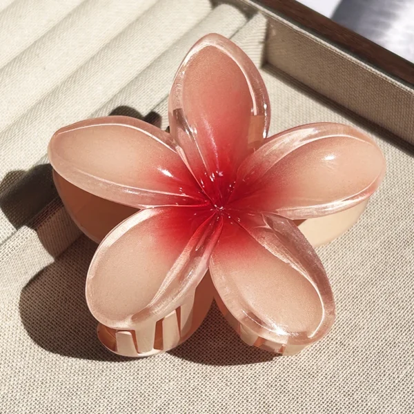 1/2/3 Pcs Hawaiian Gradient Flower Hair Claw Clip Women Fashion Large Hair Clip Girls Hairpin Barrettes Bohemia Hair Accessories - Image 34