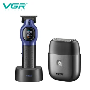 VGR Beard Trimmer Kit 886T Man Hair Clippers Set Vgr 340 Haircut Machine Rechargeables Full Set 37