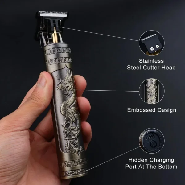 Professional Hair Cutting Machine Wireless Electric Hair Clipper Beard Shaver Men Hair Trimmer Barber For Men Haircut Style - Image 3