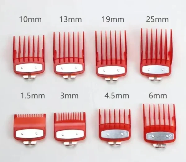 8pcs/set Professional Barber Hair Clipper Guide Combs For Wahl Trimmer Attachment Hair Cutting Limited Comb Salon Haircut Tools - Image 17
