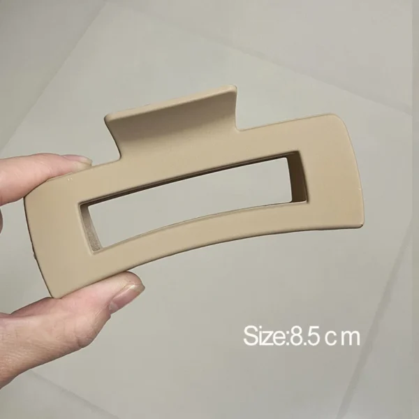 Women Hair Claw Clips Korea Coffee Beige Acrylic Large Hair Claw Hairpin Geometric Barrettes Crab Girl Headwear Hair Accessories - Image 20