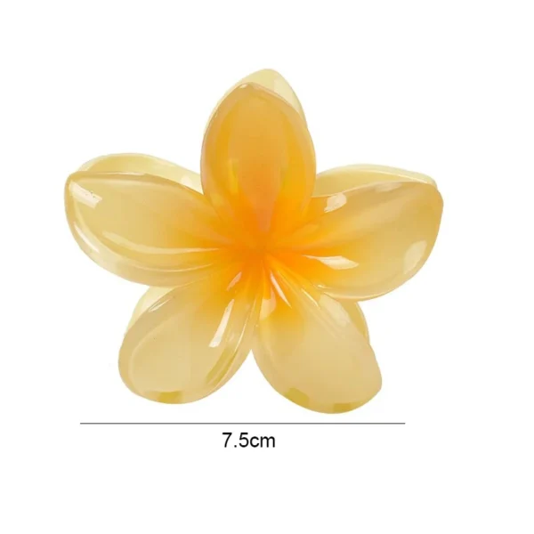 New Hawaiian Gradient Hair Clips Women Flower Hair Claws Shark Hairpins Vacation Beach Style Hairpins Hair Accessories - Image 28