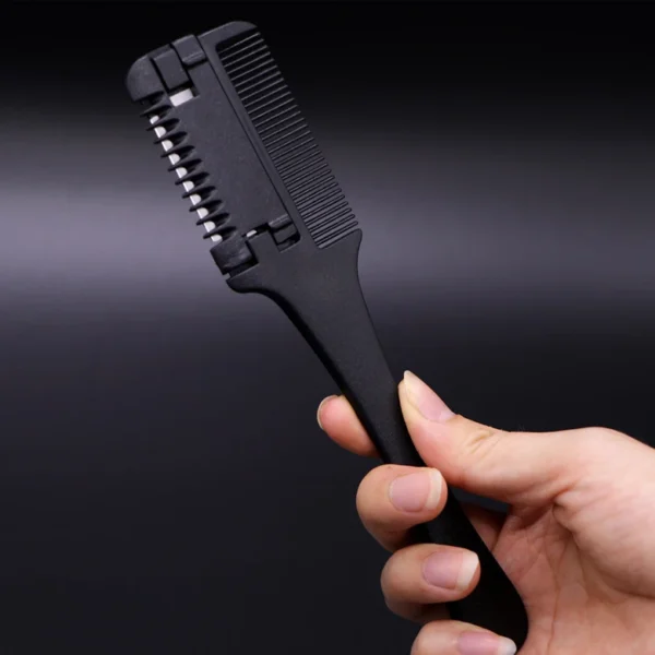 1pc Hair Cutting Comb Hair Brushes with Razor Blades Hair Trimmer Cutting Thinning Tools Barbershop Hair Salon Styling Tool Comb - Image 27