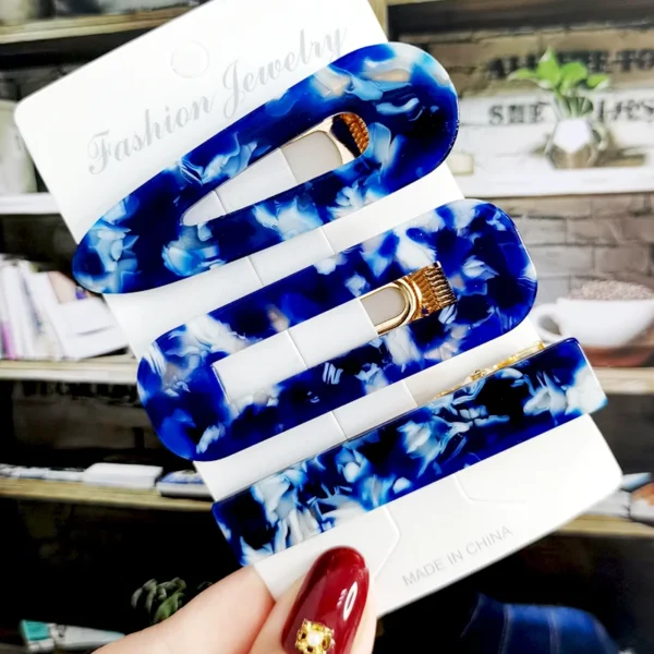 2/3pcs Hair Clip Set Acetate Hairpin Women Hair Accessories Jewelry Korean Femme Barrettes Hairgrip For Woman Girls Headwear - Image 29