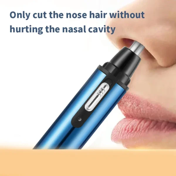 Houselin Nose Hair Trimmer 3-in-1 Multifunction, Painless Electric Shaver Beauty Kit for Wet and Dry Use of Ear Beard Face - Image 3