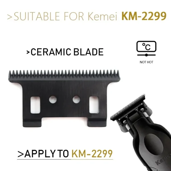 Kemei KM-2299 Hair Trimmer Machine Men's Haircut Machine Hair Clipper Professional Cutter Hair Cutting Machine Clipper - Image 24