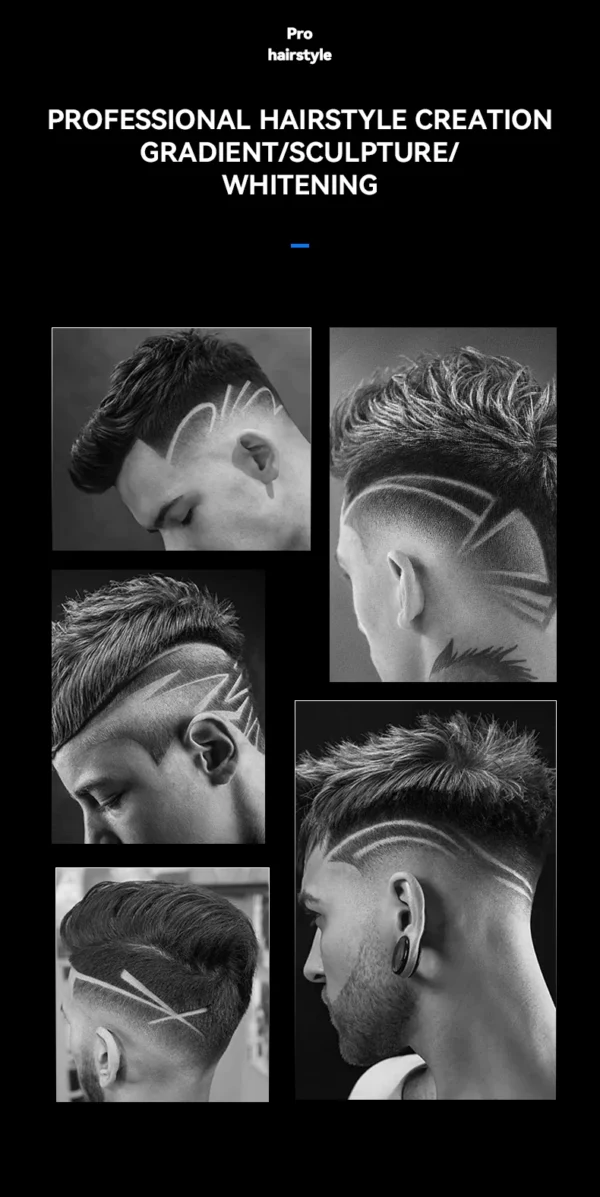 Kemei Hair Clipper Kit for Men, Electric Shaver, Hair Trimmer, Professional Cutting Machine, KM-2290, KM-2293, KM-1102 - Image 27