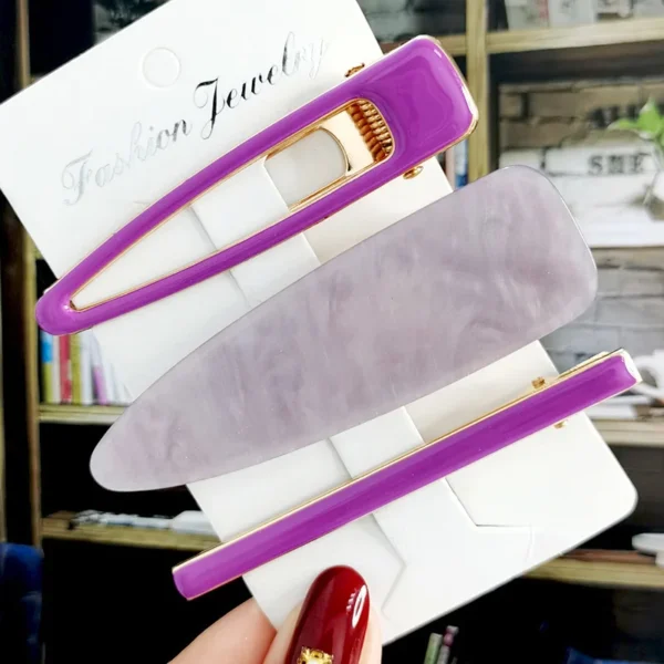 2/3pcs Hair Clip Set Acetate Hairpin Women Hair Accessories Jewelry Korean Femme Barrettes Hairgrip For Woman Girls Headwear - Image 59