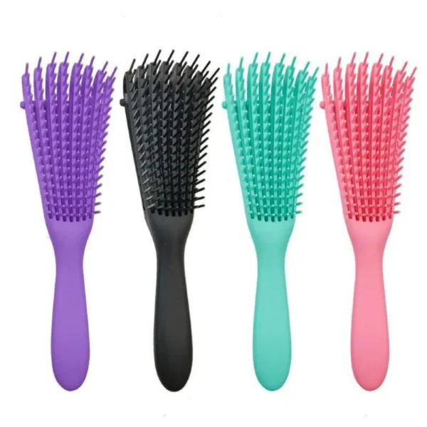 Hair Comb Detangling Brush Scalp Massage Hair Brush Detangler Brush for Curly Hair Thick Hair Octopus Hairbrush Women Men Salon - Image 12