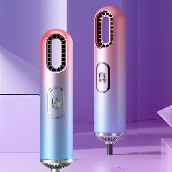 Portable 2-in-1 Hair Dryers Curling Comb Hairbrush Styling Tools Hair Dryers And Volumizer Blower Straightener Hand Hair Dryer - Image 4