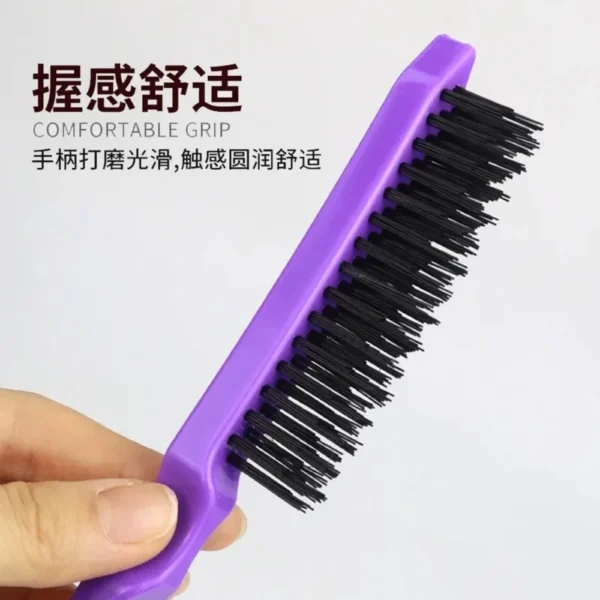 Explosive Three Rows of Bristle Comb Coiffure Curly Hair Fluffy Comb Evening Styling Comb Studio Pointed Tail  Для Волос - Image 6