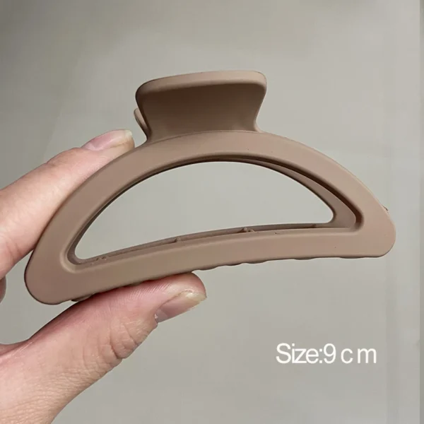 Women Hair Claw Clips Korea Coffee Beige Acrylic Large Hair Claw Hairpin Geometric Barrettes Crab Girl Headwear Hair Accessories - Image 38